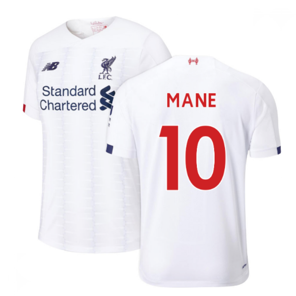 (XL) 2019-2020 Liverpool Away Football Shirt (Mane 10)