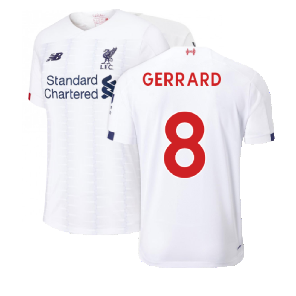 New Balance (Xxl) 2019-2020 Liverpool Away Football Shirt (Gerrard 8)