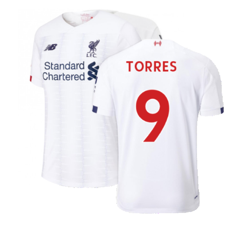 New Balance (Xl) 2019-2020 Liverpool Away Football Shirt (Torres 9)