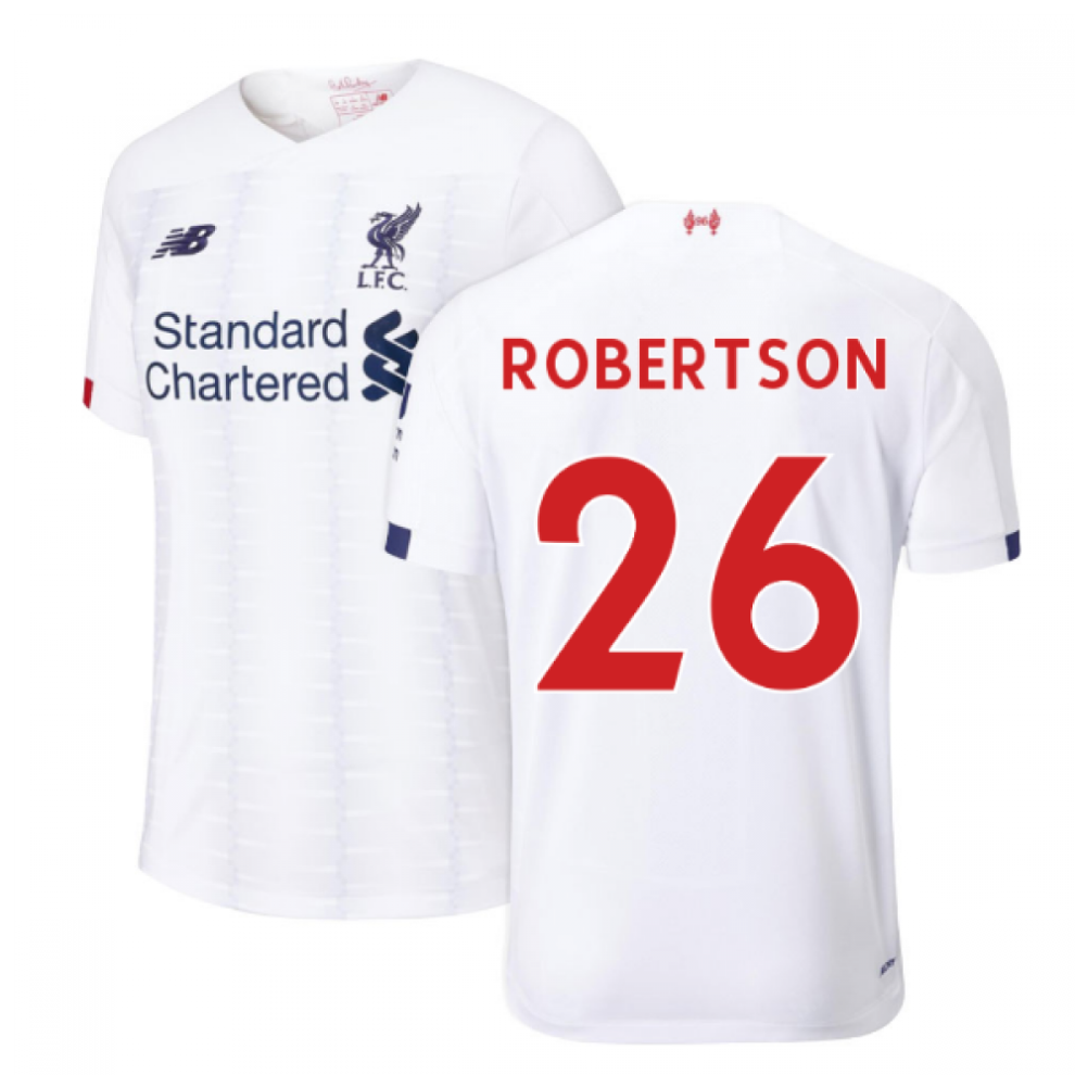 (XL) 2019-2020 Liverpool Away Football Shirt (Robertson 26)