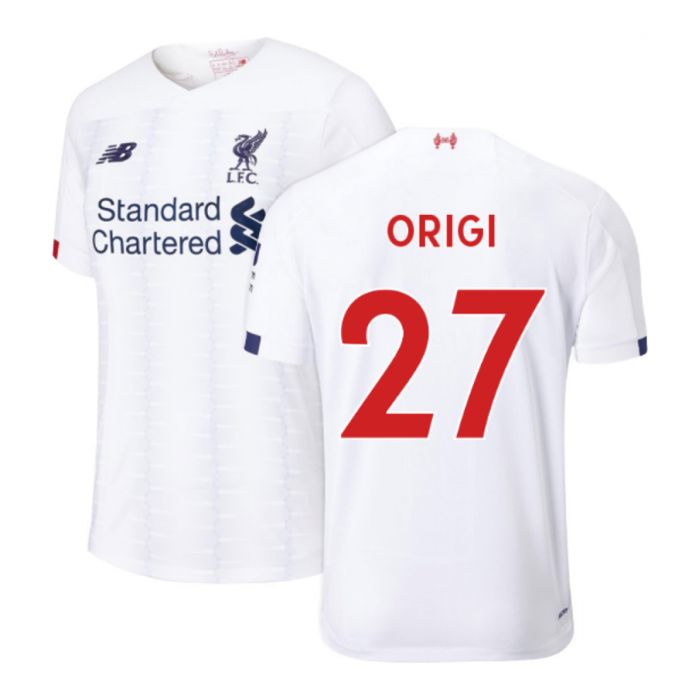 New Balance (Xxl) 2019-2020 Liverpool Away Football Shirt (Origi 27)