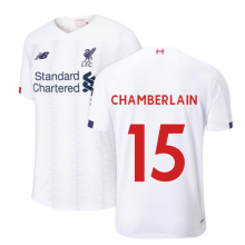 (XXL) 2019-2020 Liverpool Away Football Shirt (Chamberlain 15)