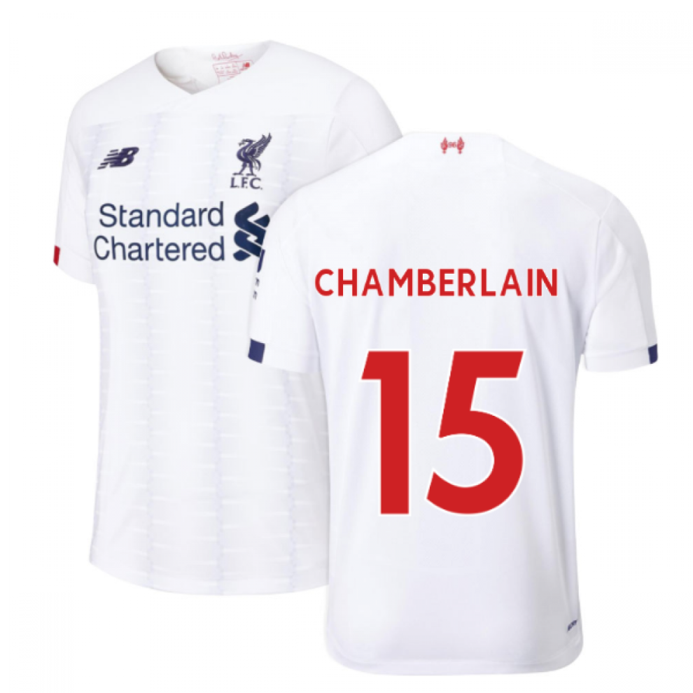 New Balance (Xl) 2019-2020 Liverpool Away Football Shirt (Chamberlain 15)