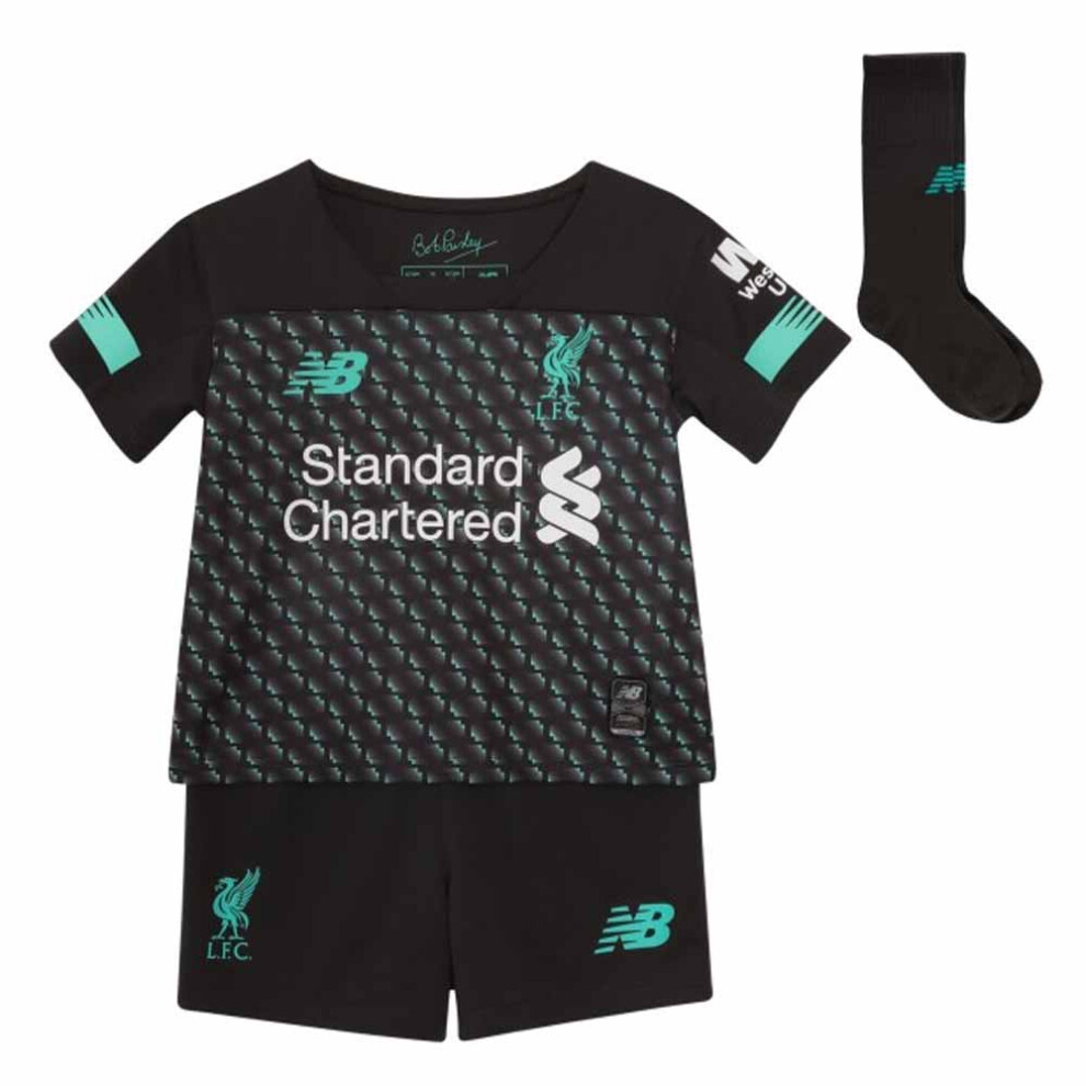 New Balance (18-24 Months) 2019-2020 Liverpool Third Little Boys Mini Kit