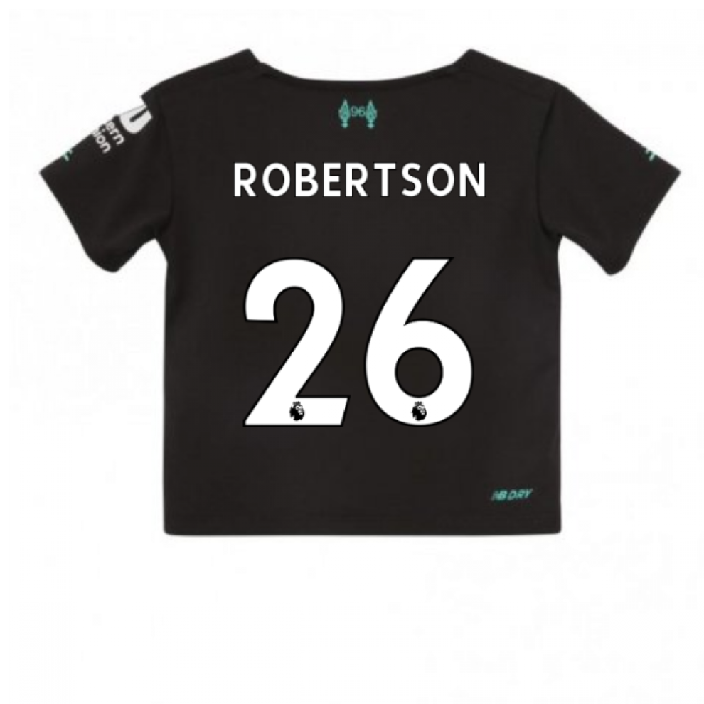 New Balance (18-24 Months) 2019-2020 Liverpool Third Little Boys Mini Kit (Robertson 26)
