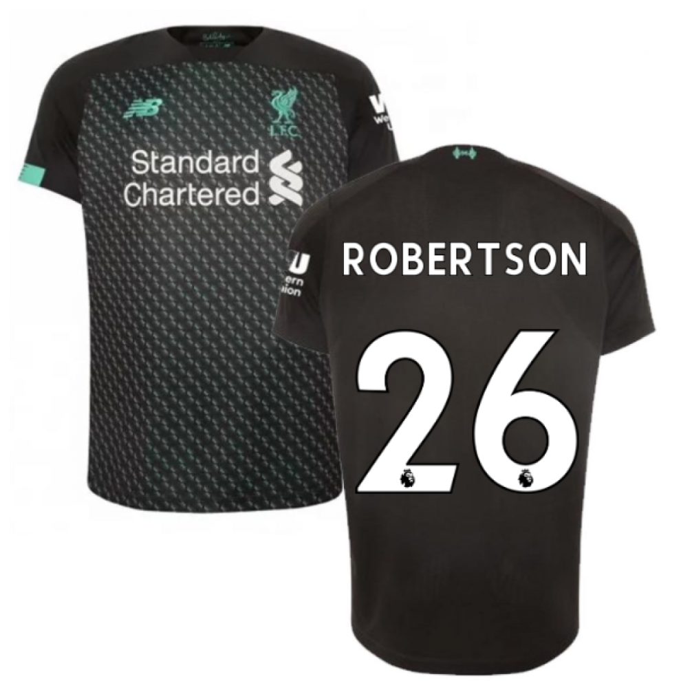 New Balance (Sb) 2019-2020 Liverpool Third Football Shirt (Kids) (Robertson 26)