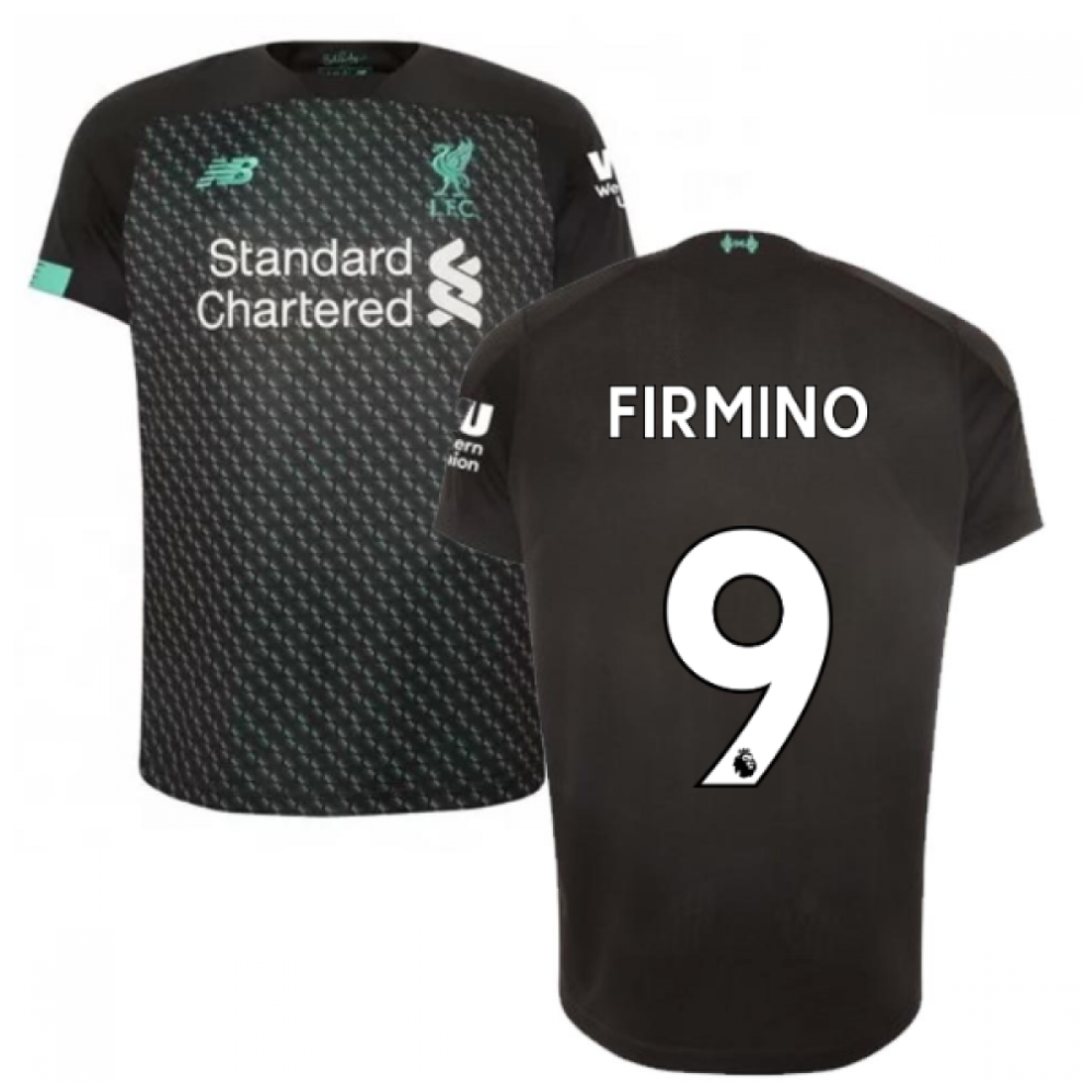 New Balance (Sb) 2019-2020 Liverpool Third Football Shirt (Kids) (Firmino 9)