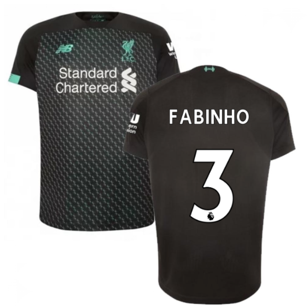 New Balance (Sb) 2019-2020 Liverpool Third Football Shirt (Kids) (Fabinho 3)