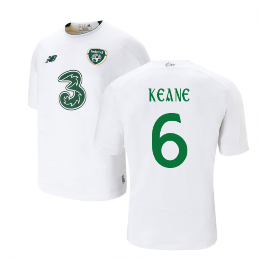 (LB) 2019-2020 Ireland Away New Balance Football Shirt (Kids) (Keane 6)