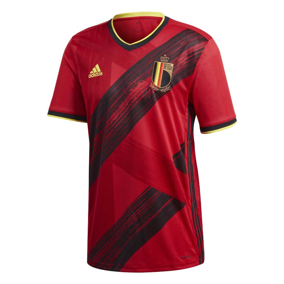 (3XL) 2020-2021 Belgium Home Adidas Football Shirt