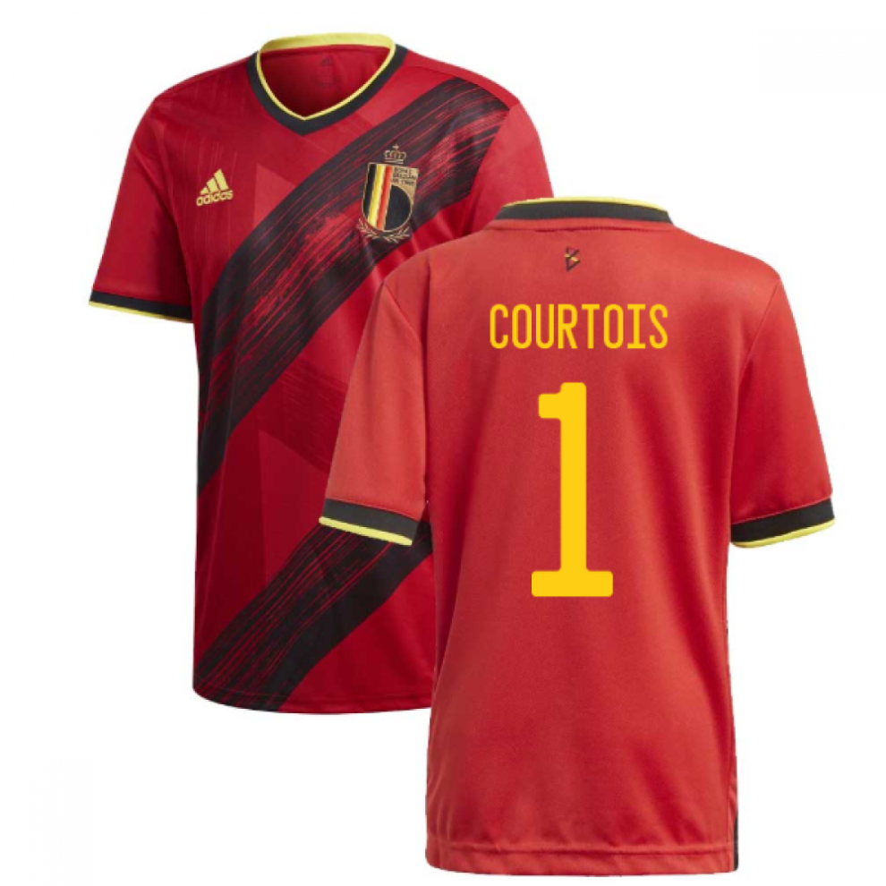 (3XL) 2020-2021 Belgium Home Adidas Football Shirt (COURTOIS 1)