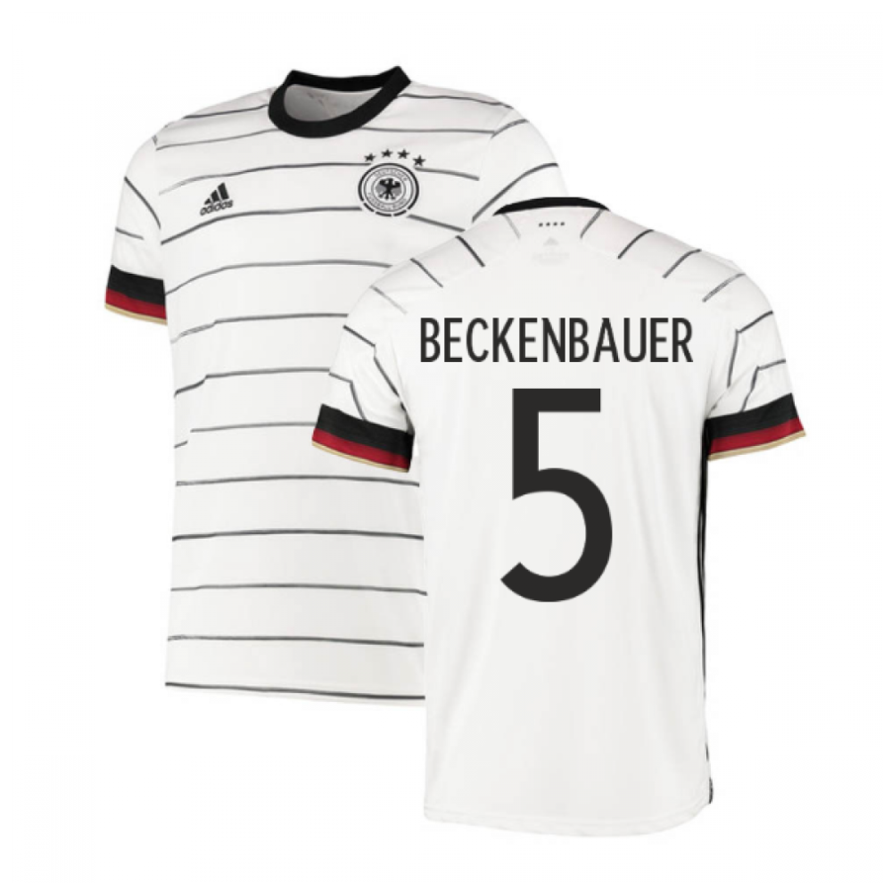 Adidas (S) 2020-2021 Germany Home Football Shirt (Beckenbauer 5)