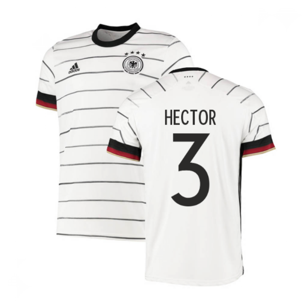 (XXL) 2020-2021 Germany Home Adidas Football Shirt (HECTOR 3)