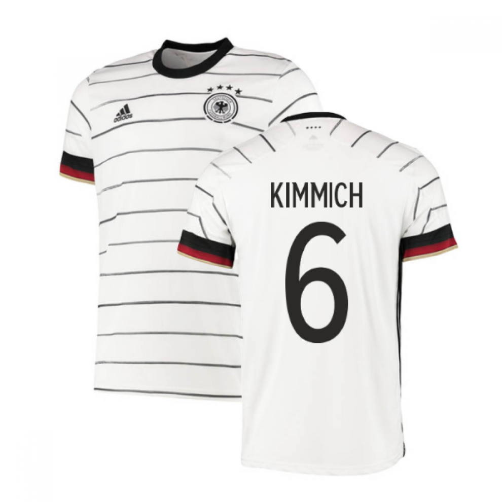 (XXL) 2020-2021 Germany Home Adidas Football Shirt (KIMMICH 6)