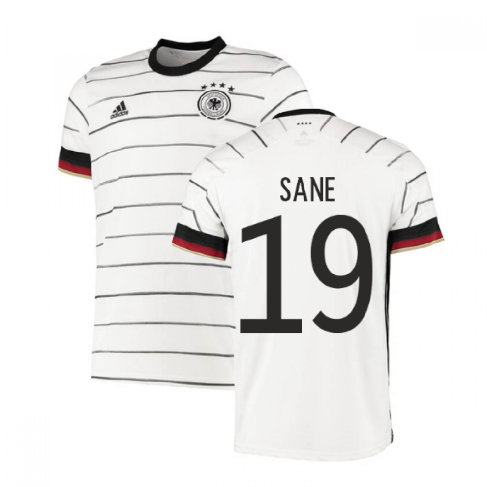 (XXL) 2020-2021 Germany Home Adidas Football Shirt (SANE 19)