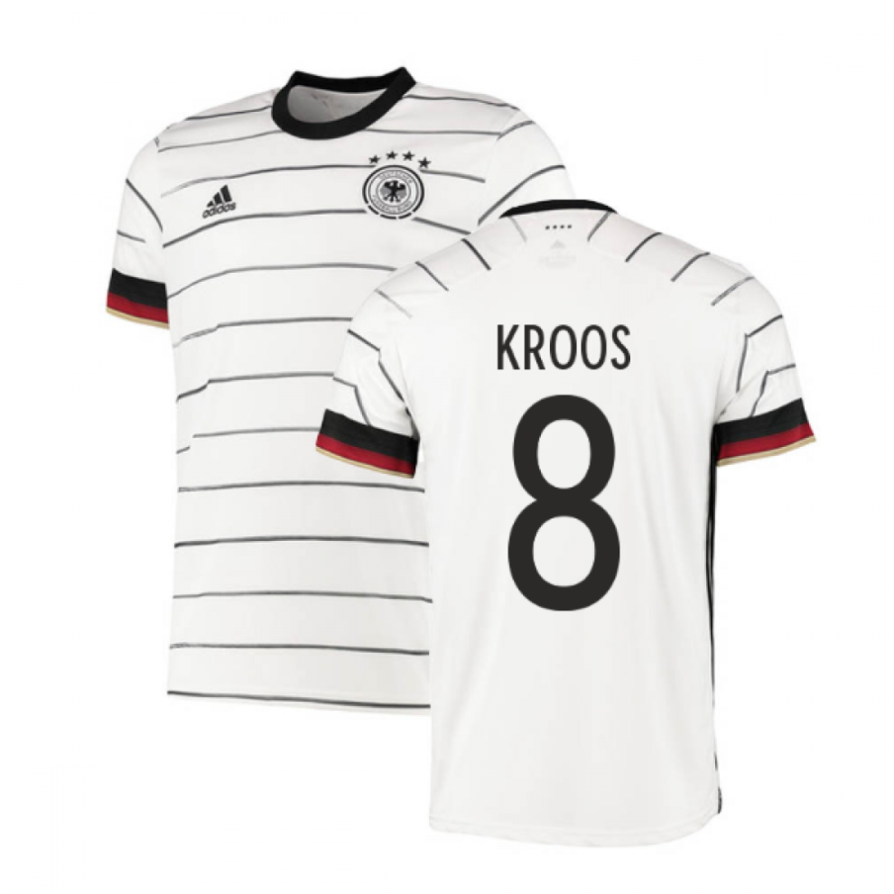 Adidas (S) 2020-2021 Germany Home Football Shirt (Kroos 8)