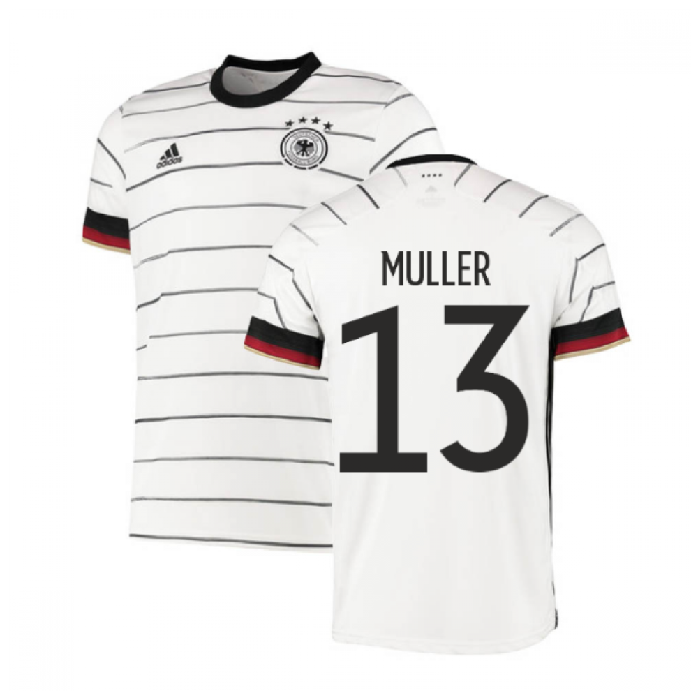 Adidas (S) 2020-2021 Germany Home Football Shirt (Muller 13)