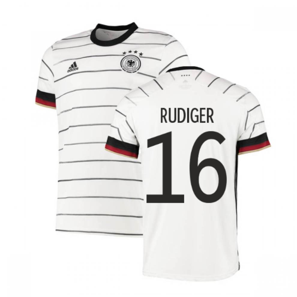Adidas (Xxl) 2020-2021 Germany Home Football Shirt (Rudiger 16)