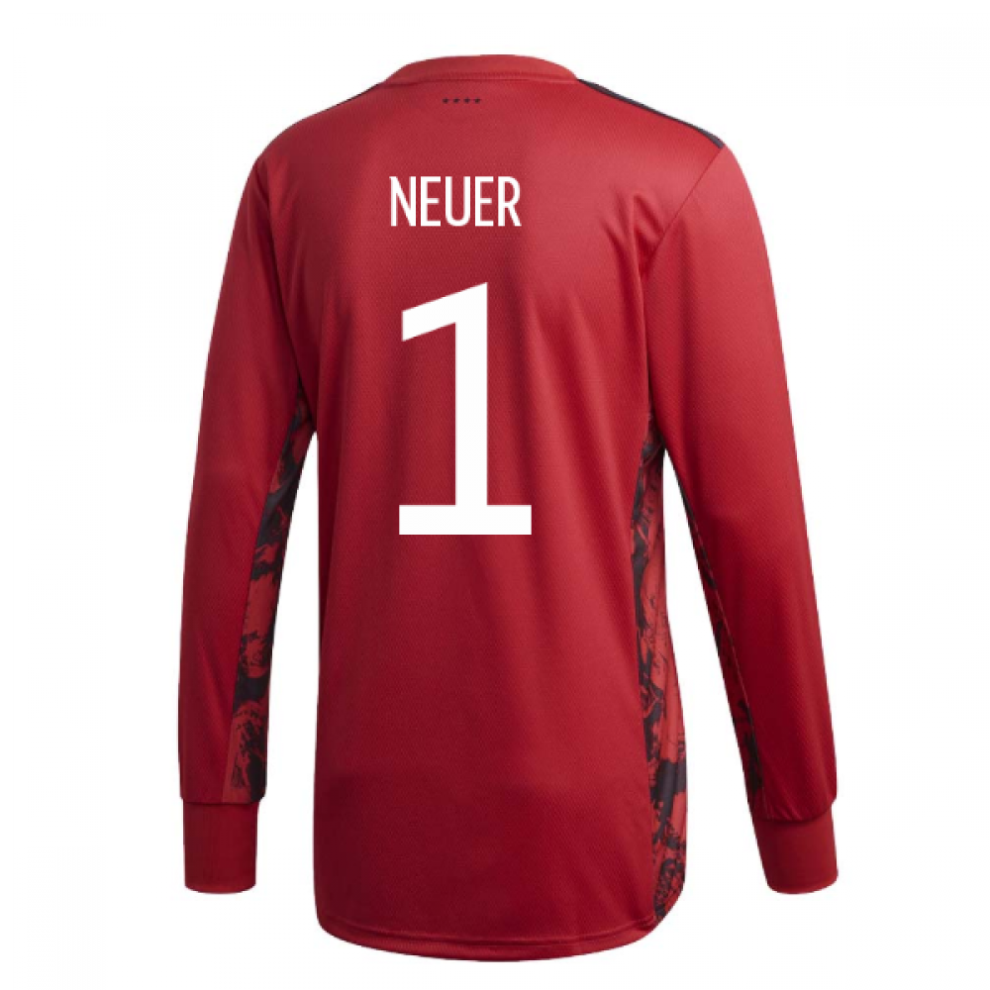 Adidas (M) 2020-2021 Germany Home Goalkeeper Shirt (Neuer 1)