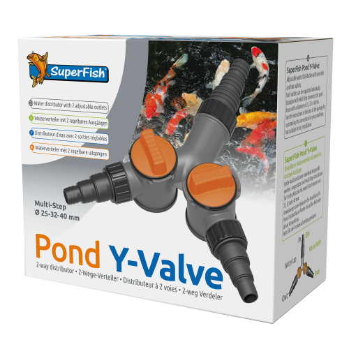 SuperFish Superfish Pond Y Valve 2 Way Distributor