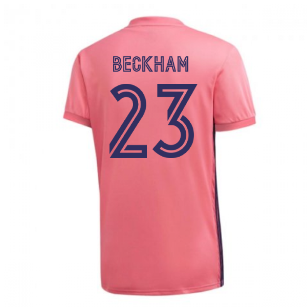 Adidas (Xxl) 2020-2021 Real Madrid Away Football Shirt (Beckham 23)
