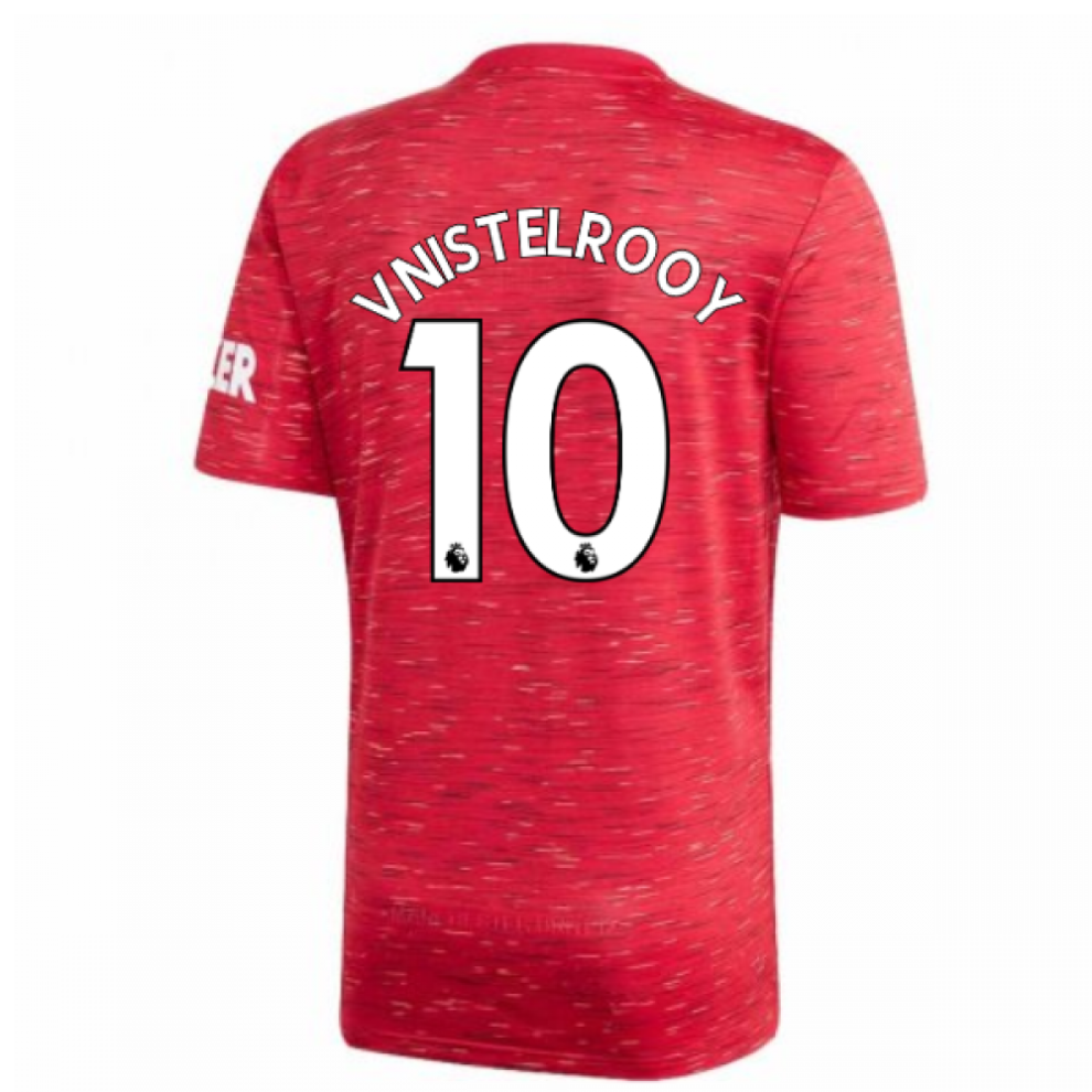 Adidas (4Xl) 2020-2021 Man Utd Home Football Shirt (V.nistelrooy 10)