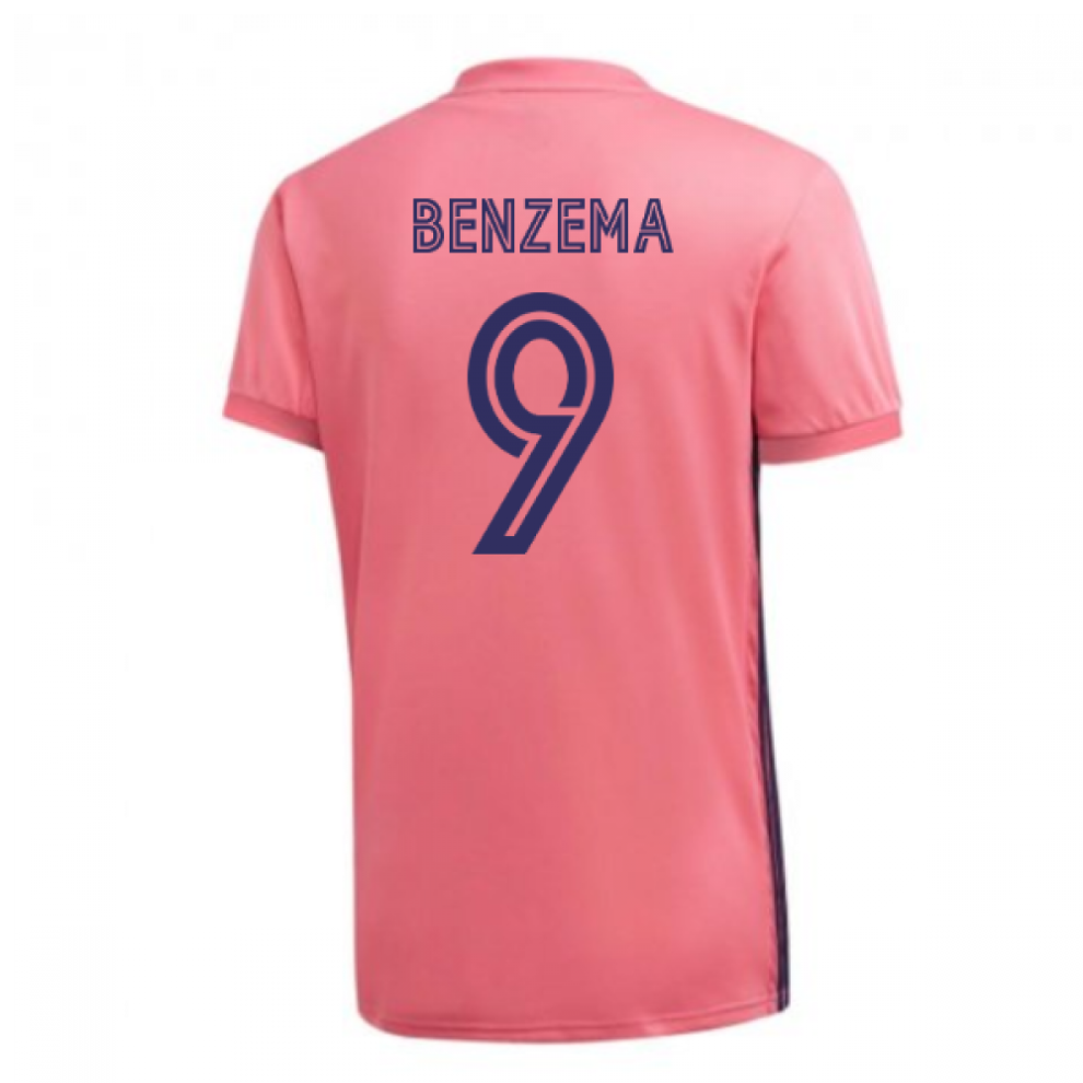 Adidas (Xxl) 2020-2021 Real Madrid Away Football Shirt (Benzema 9)