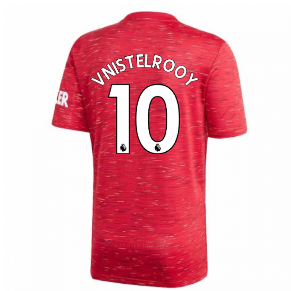 Adidas (Xxl) 2020-2021 Man Utd Home Football Shirt (Kids) (V.nistelrooy 10)