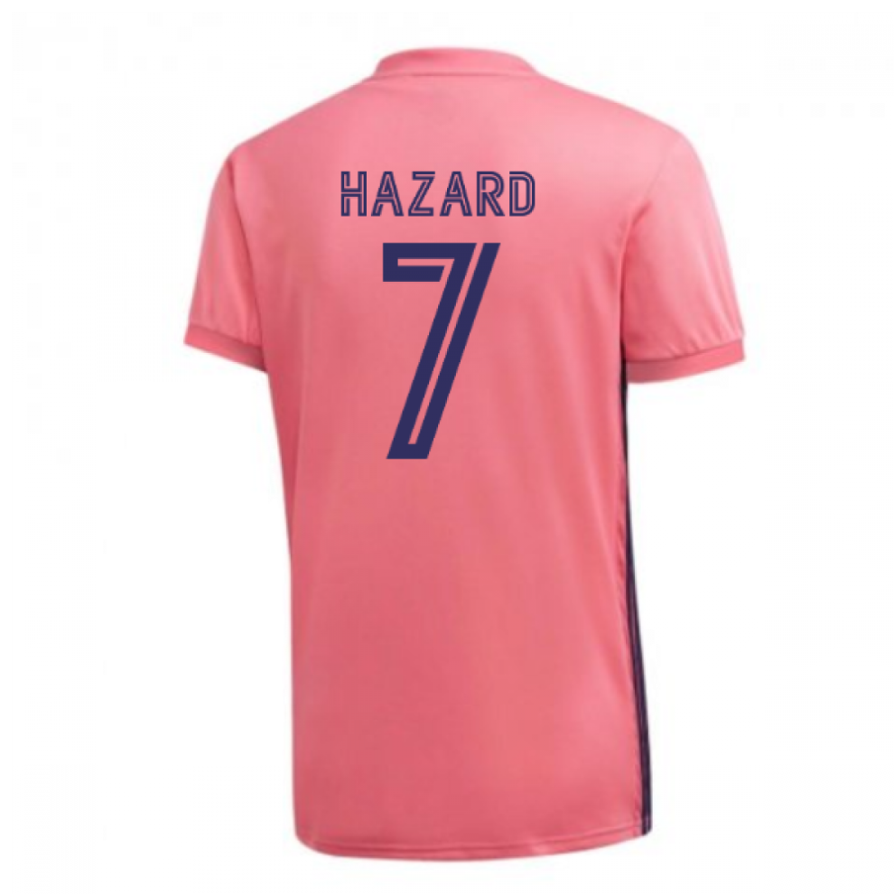 (XXL) 2020-2021 Real Madrid Adidas Away Football Shirt (HAZARD 7)