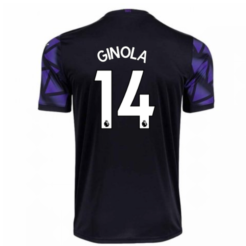 Puma (L) 2020-2021 Newcastle Third Football Shirt (Ginola 14)