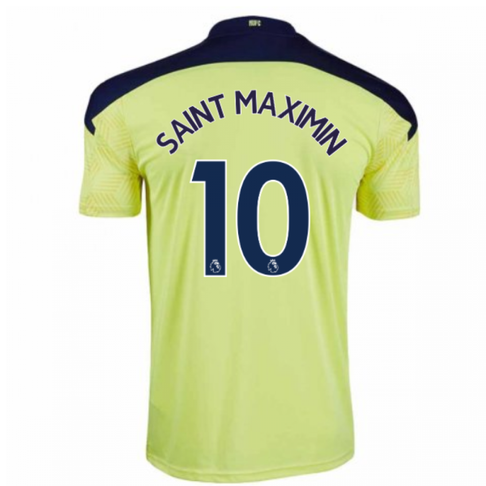 (L) 2020-2021 Newcastle Away Football Shirt (SAINT MAXIMIN 10)