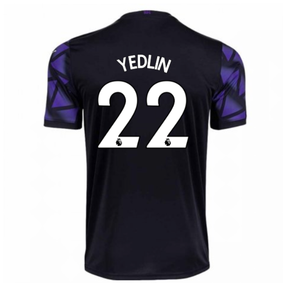 (L) 2020-2021 Newcastle Third Football Shirt (YEDLIN 22)