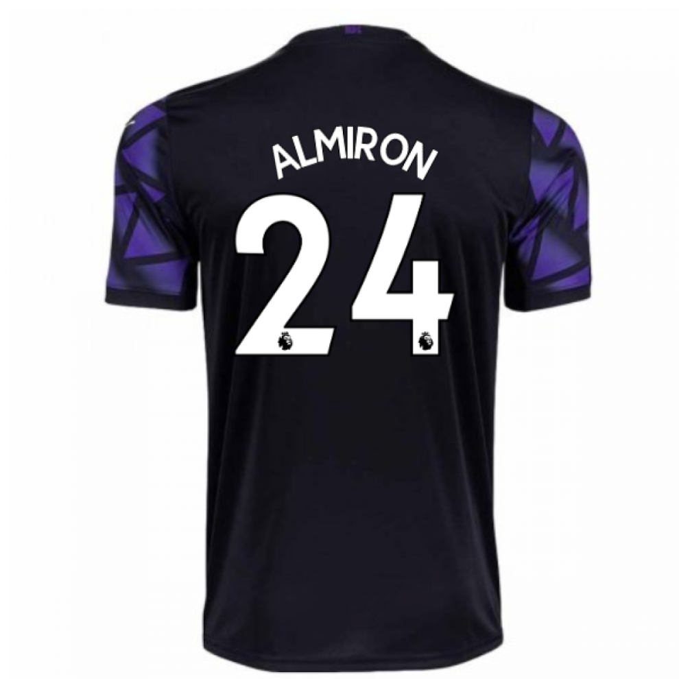 (L) 2020-2021 Newcastle Third Football Shirt (ALMIRON 24)