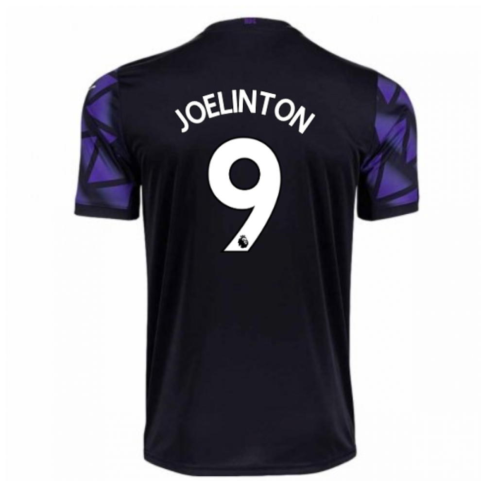 (L) 2020-2021 Newcastle Third Football Shirt (JOELINTON 9)