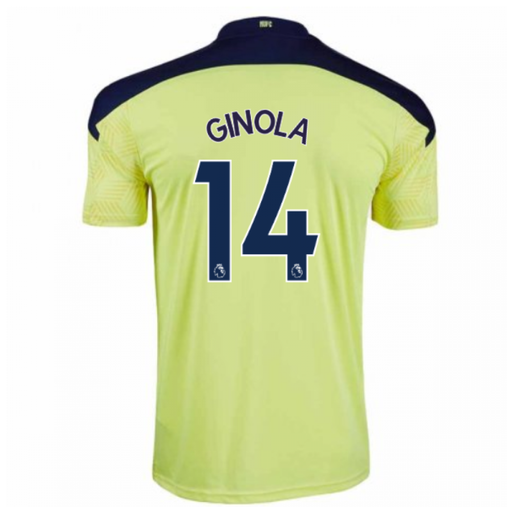 Puma (L) 2020-2021 Newcastle Away Football Shirt (Ginola 14)