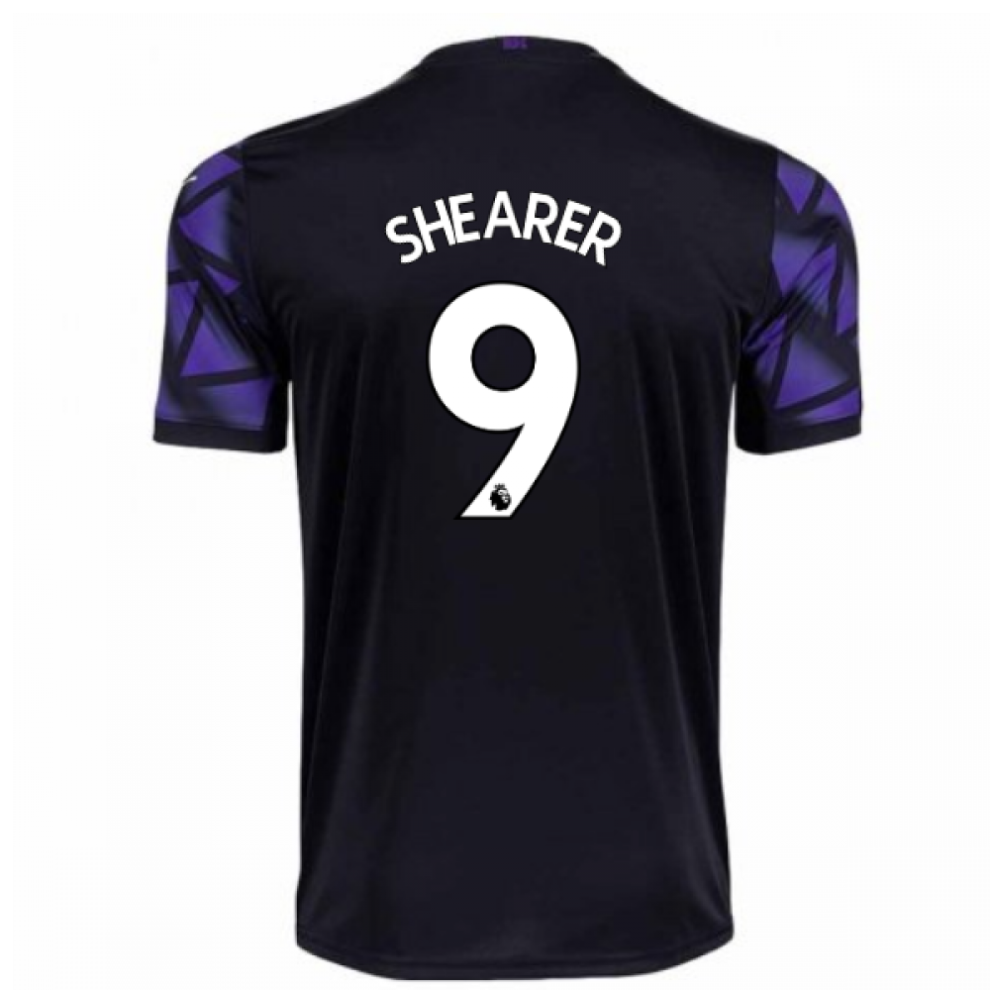 (M) 2020-2021 Newcastle Third Football Shirt (SHEARER 9)