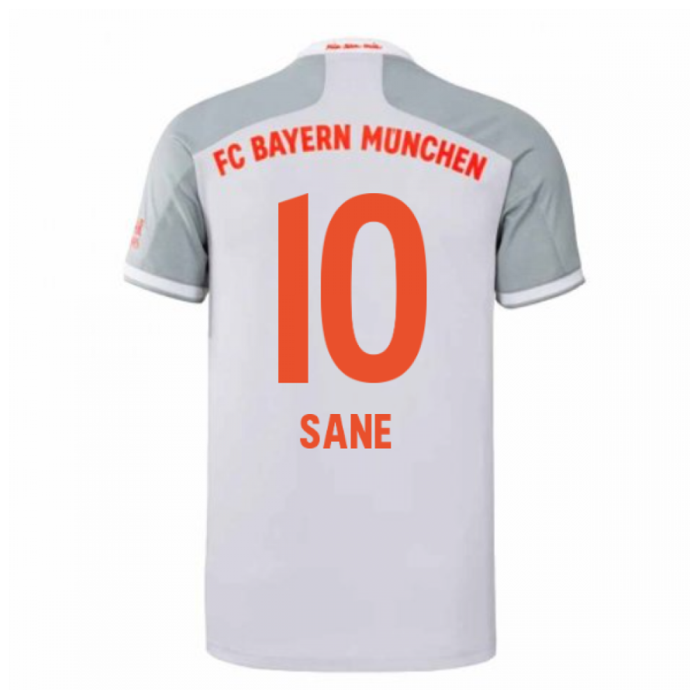 (XL) 2020-2021 Bayern Munich Adidas Away Football Shirt (SANE 10)