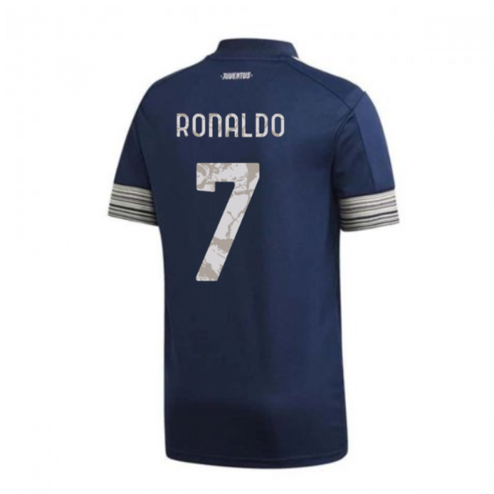 (XXL) 2020-2021 Juventus Adidas Away Football Shirt (RONALDO 7)