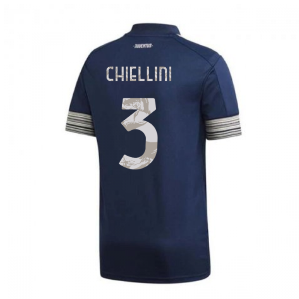 (L) 2020-2021 Juventus Adidas Away Football Shirt (CHIELLINI 3)