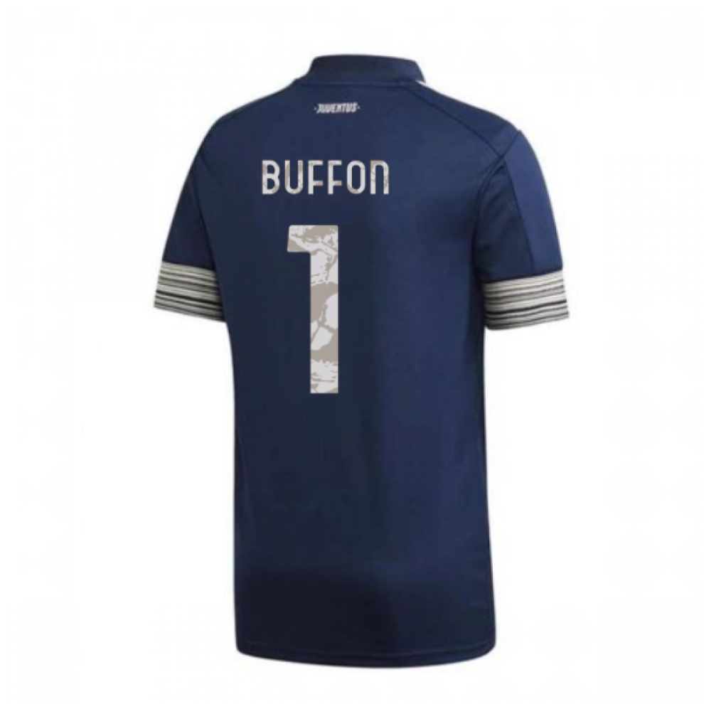 (XXL) 2020-2021 Juventus Adidas Away Football Shirt (BUFFON 1)