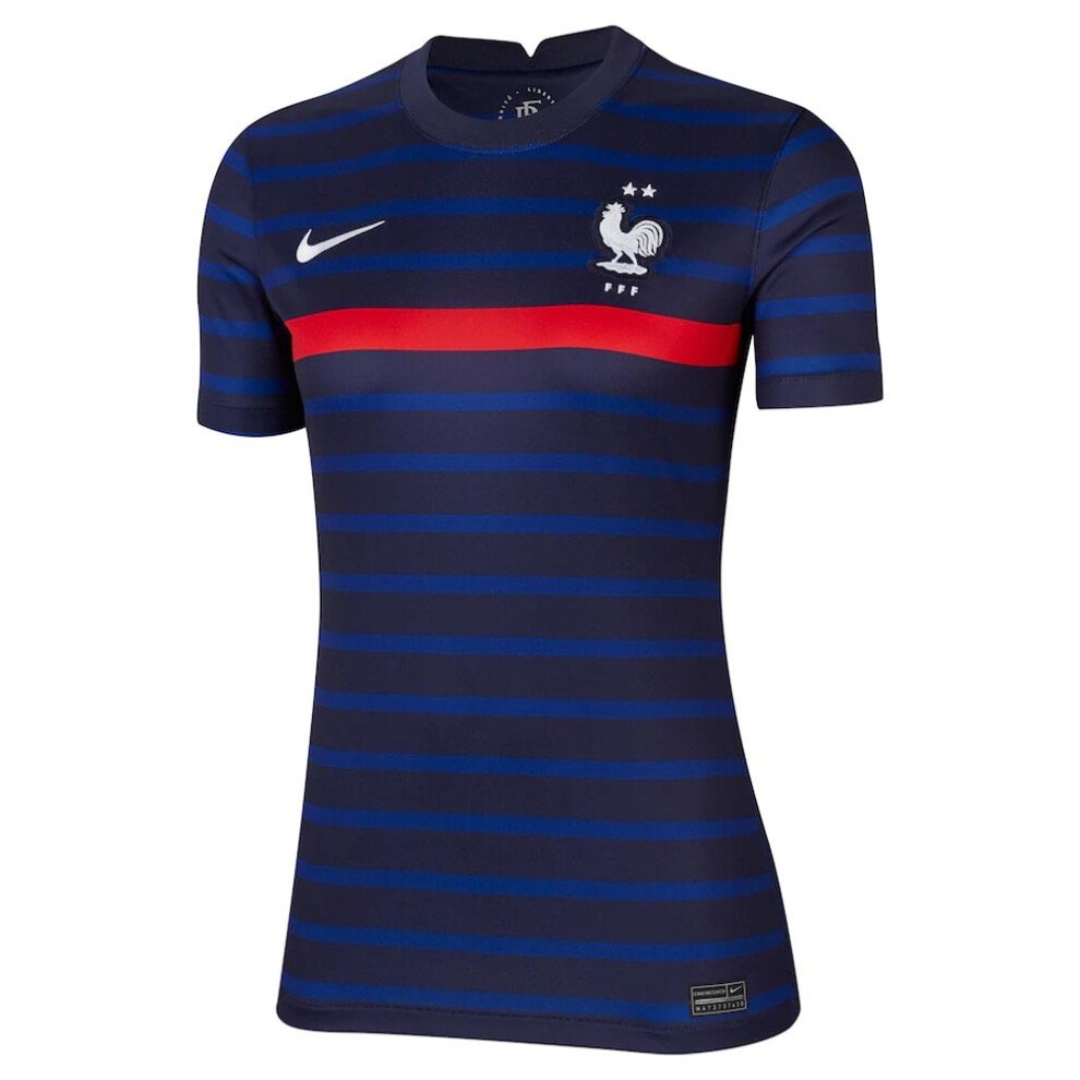 (M) 2020-2021 France Home Nike Womens Shirt