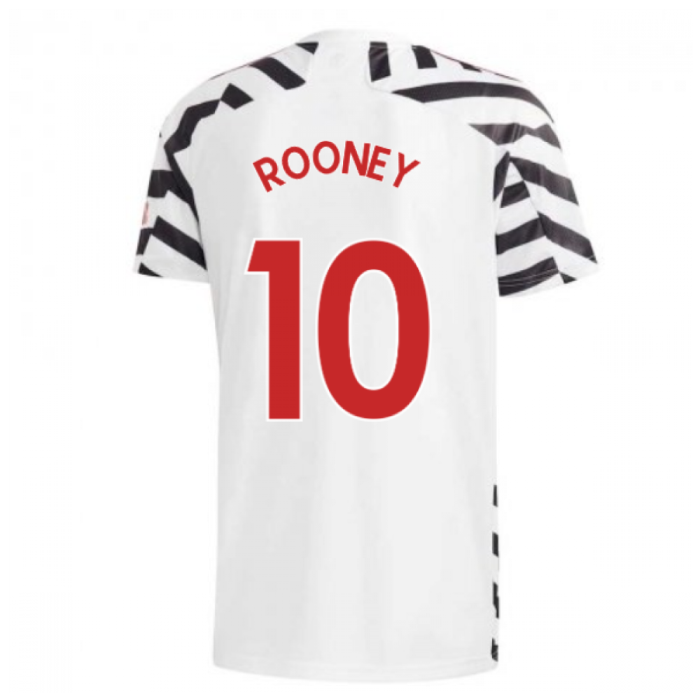 (S) 2020-2021 Man Utd Adidas Third Football Shirt (ROONEY 10)