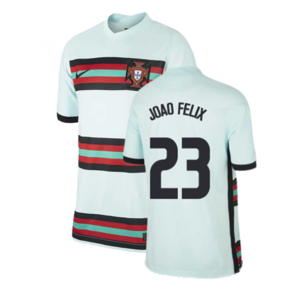 (SB) 2020-2021 Portugal Away Nike Football Shirt (Kids) (Joao Felix 23)