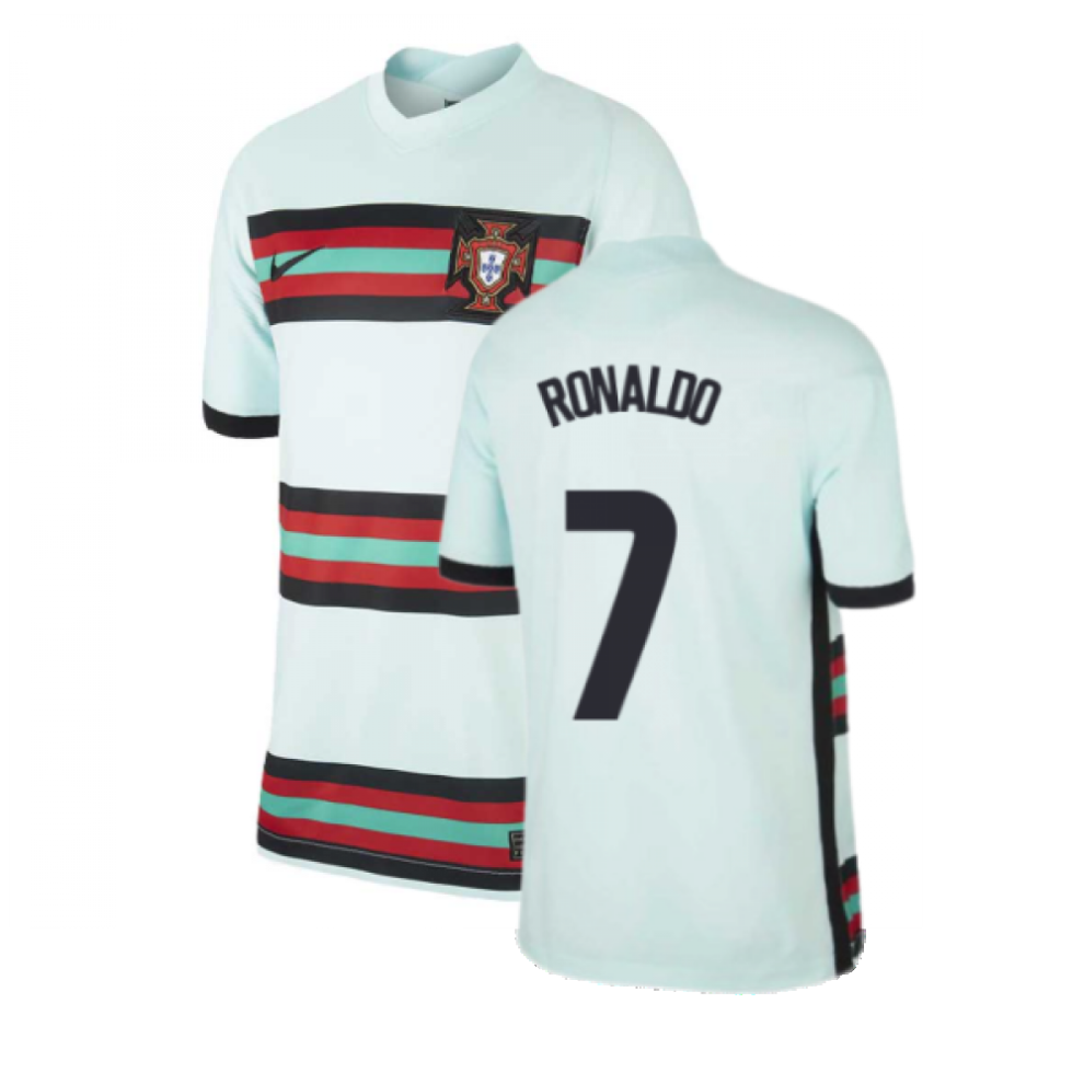 (SB) 2020-2021 Portugal Away Nike Football Shirt (Kids) (RONALDO 7)