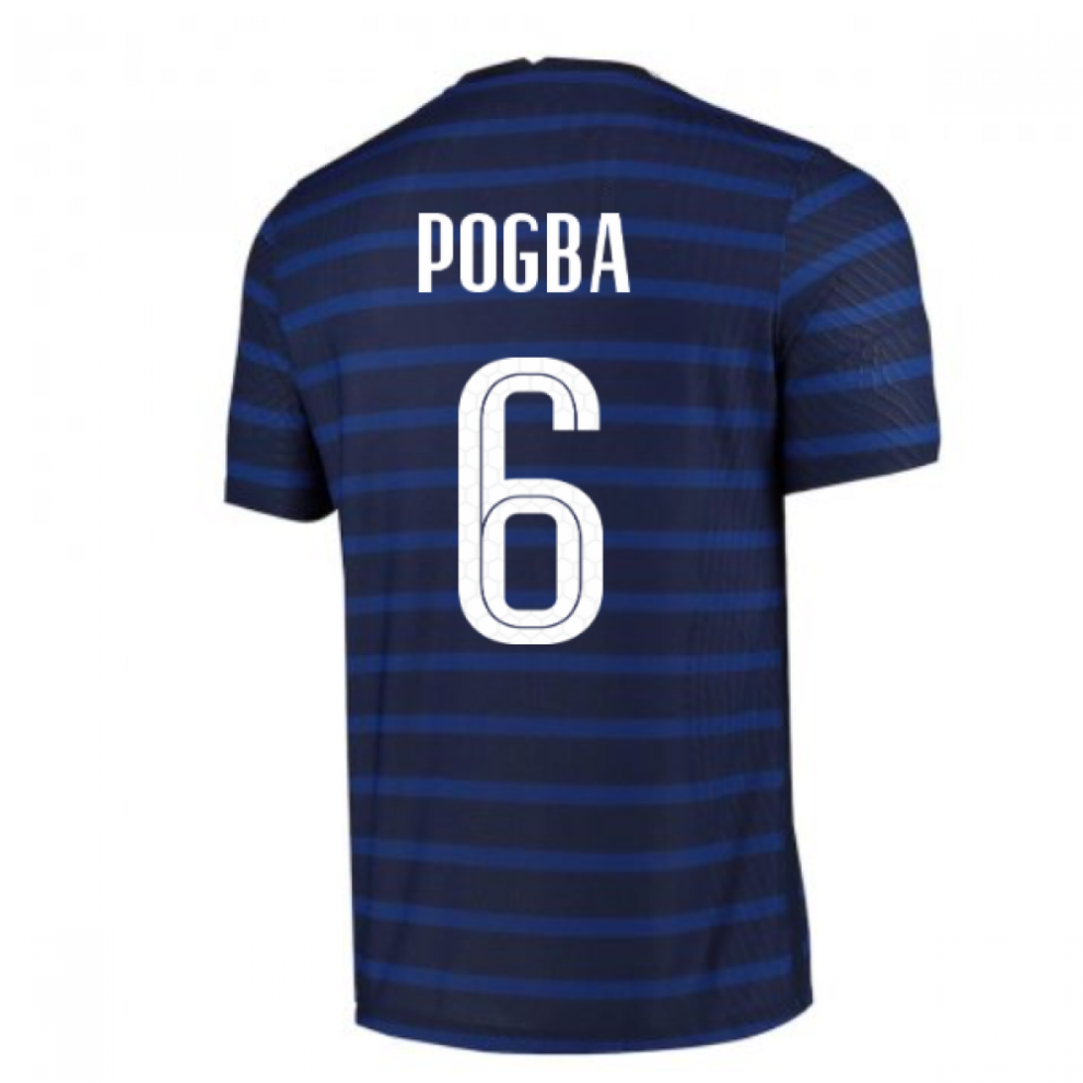 (S) 2020-2021 France Home Nike Vapor Match Shirt (POGBA 6)