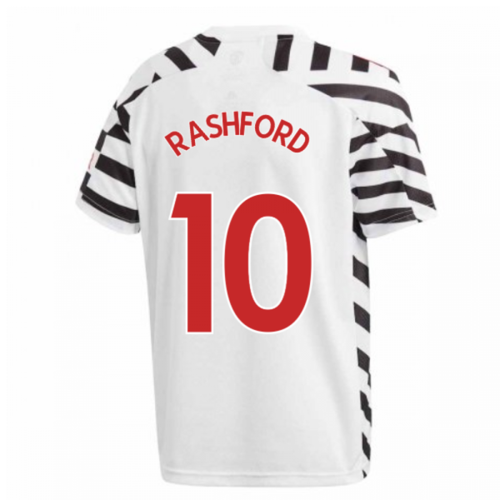 (LB) 2020-2021 Man Utd Adidas Third Football Shirt (Kids) (RASHFORD 10)