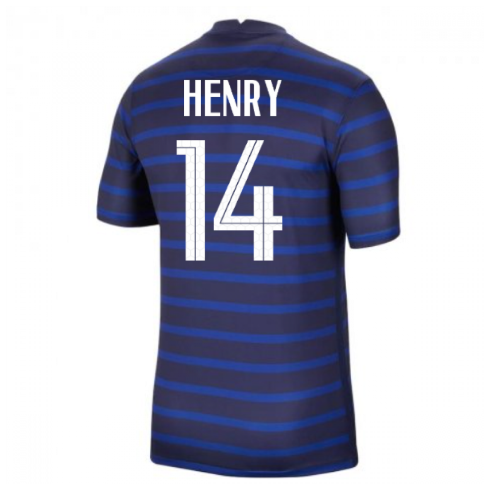 (L) 2020-2021 France Home Nike Football Shirt (HENRY 14)