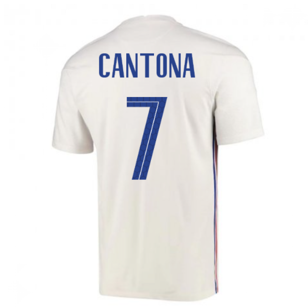 (M) 2020-2021 France Away Nike Football Shirt (CANTONA 7)