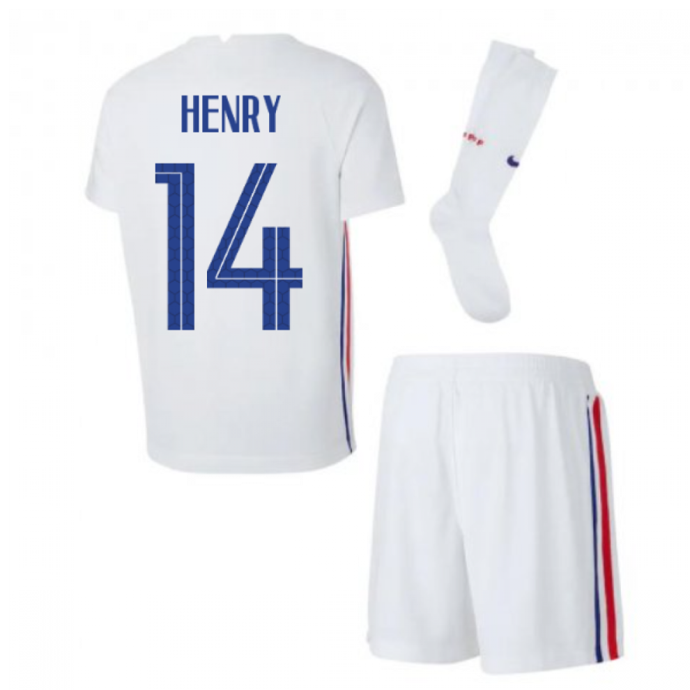 (XSB) 2020-2021 France Away Nike Little Boys Mini Kit (HENRY 14)