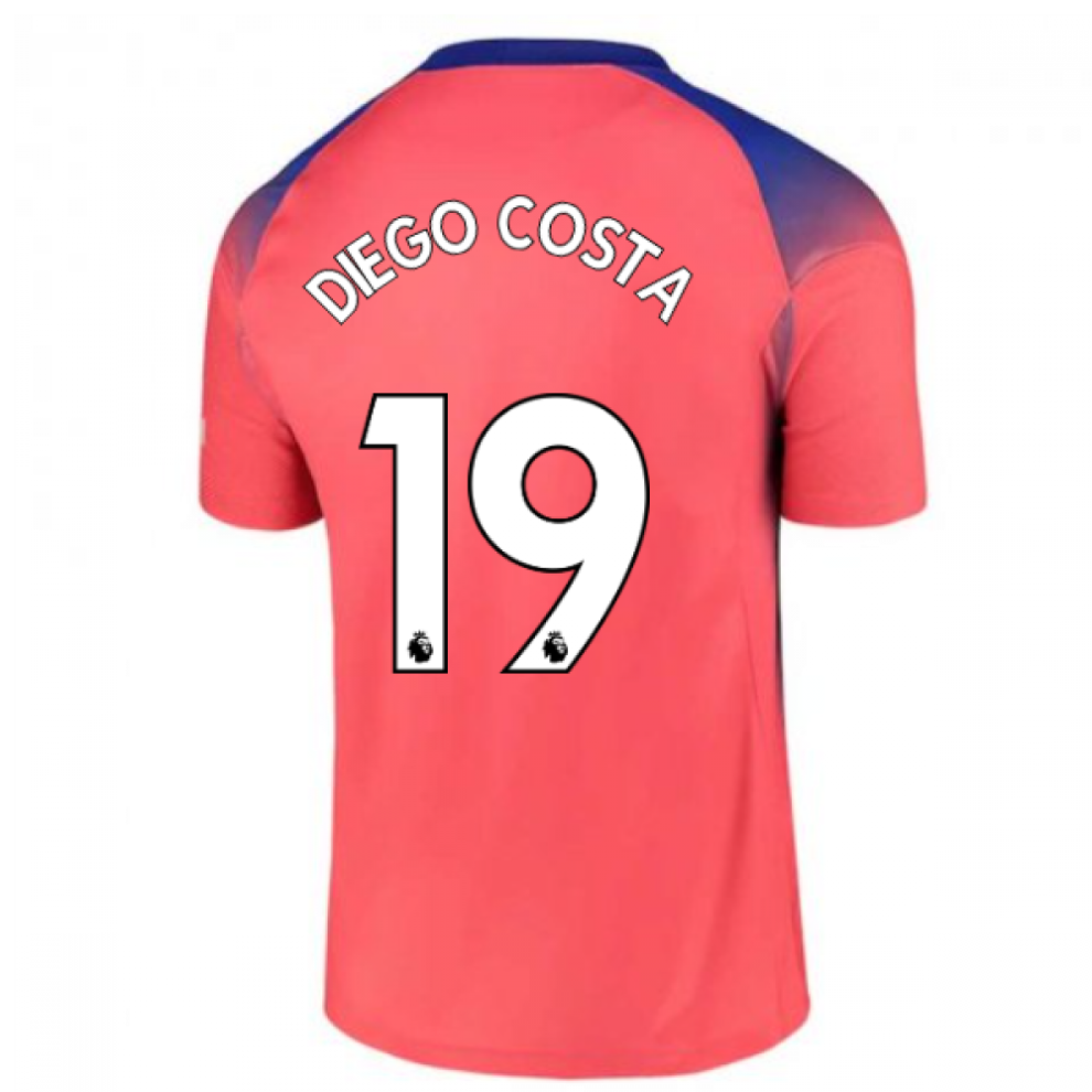 (L) 2020-2021 Chelsea Third Nike Football Shirt (DIEGO COSTA 19)